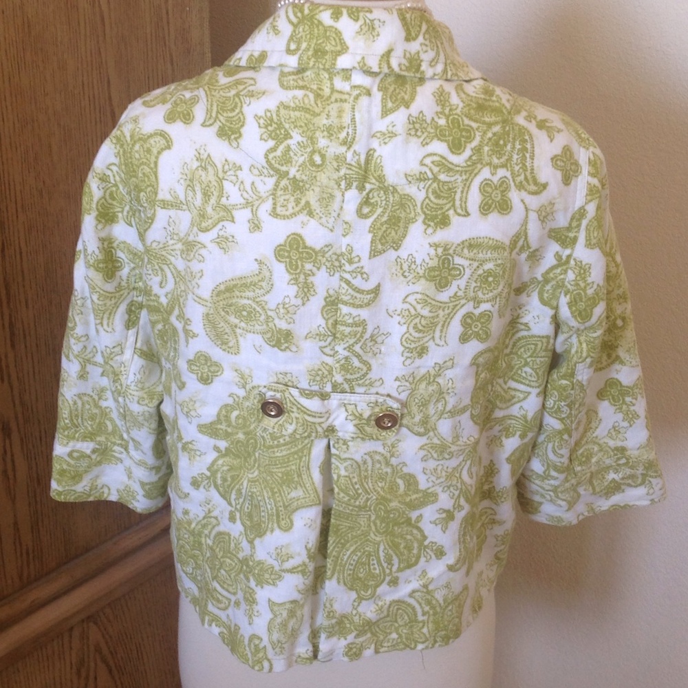 CHARTER CLUB Cropped Jacket - Picture 2 of 3